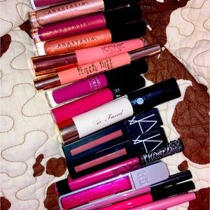 Lip Color Bundle Anastasia, Urban Decay, Smashbox, Tarte, Sephora, NARS and More